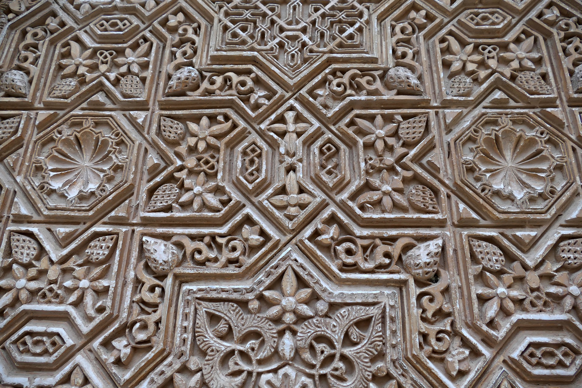 Detalle de la mezquita de Granada