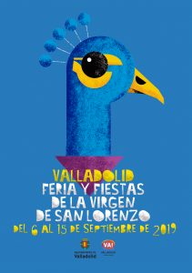cartel fiestas valladolid 2019