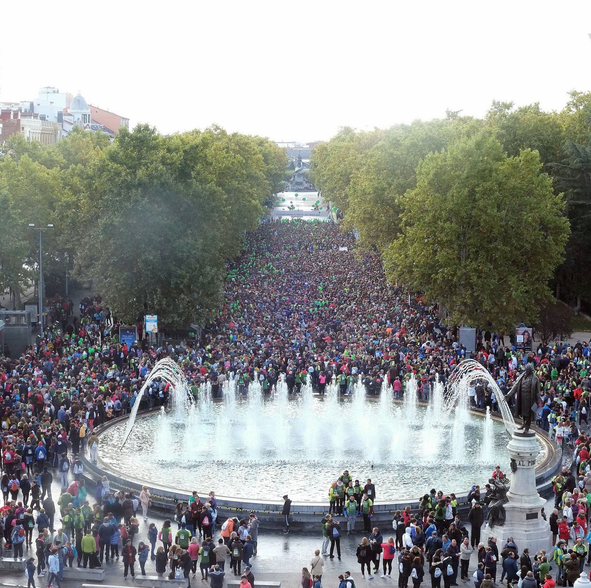 marcha contra el cáncer en Valladolid