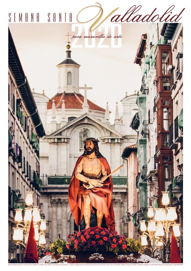 cartel semana santa valladolid 2020